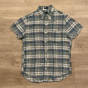 J. Crew Small Flannel Slim Fit Button Down Shirt